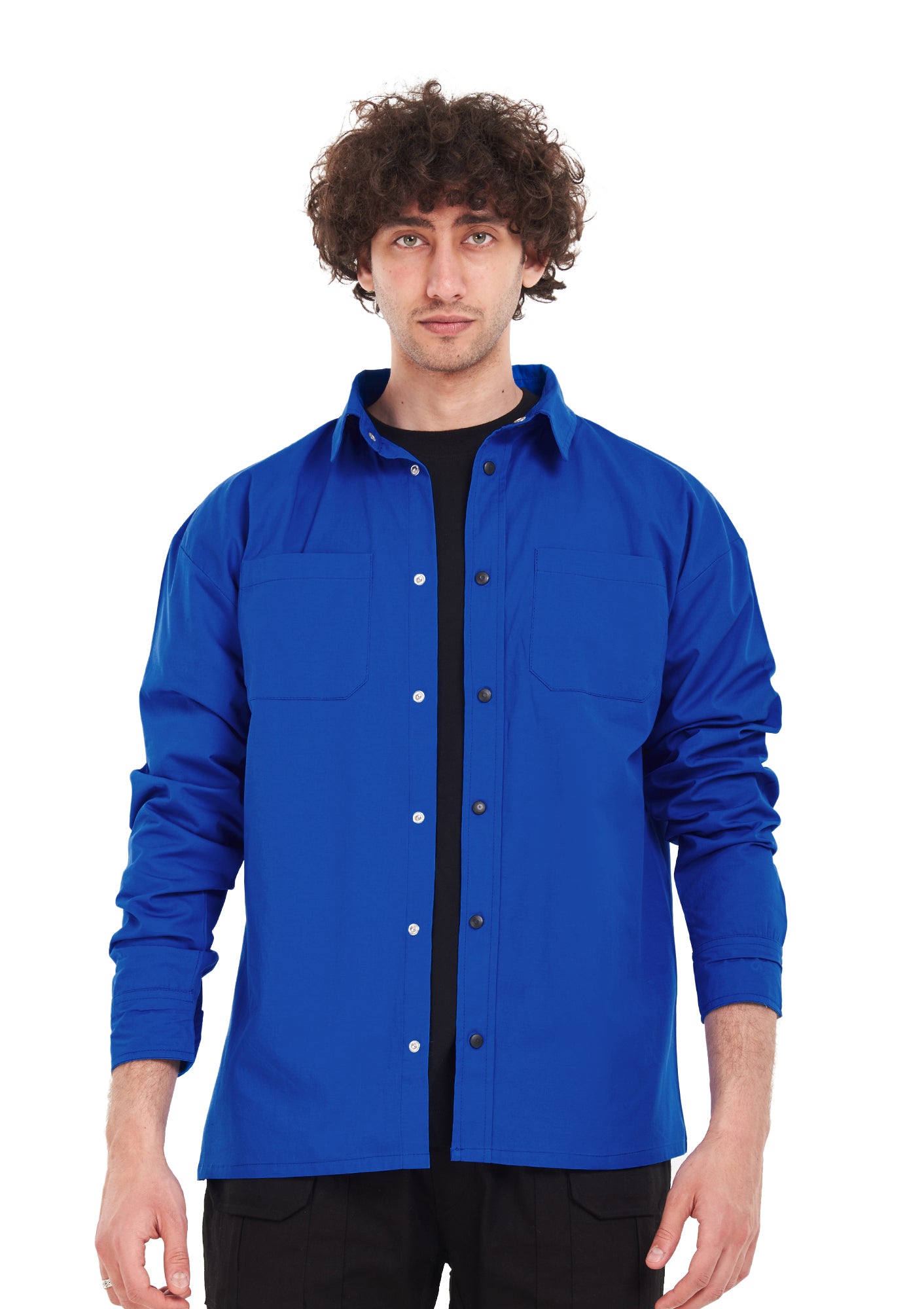 Royal Blue Men Shirt